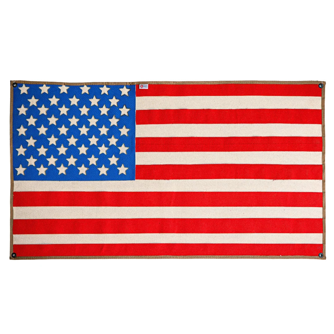 American Flag - Fire Hose