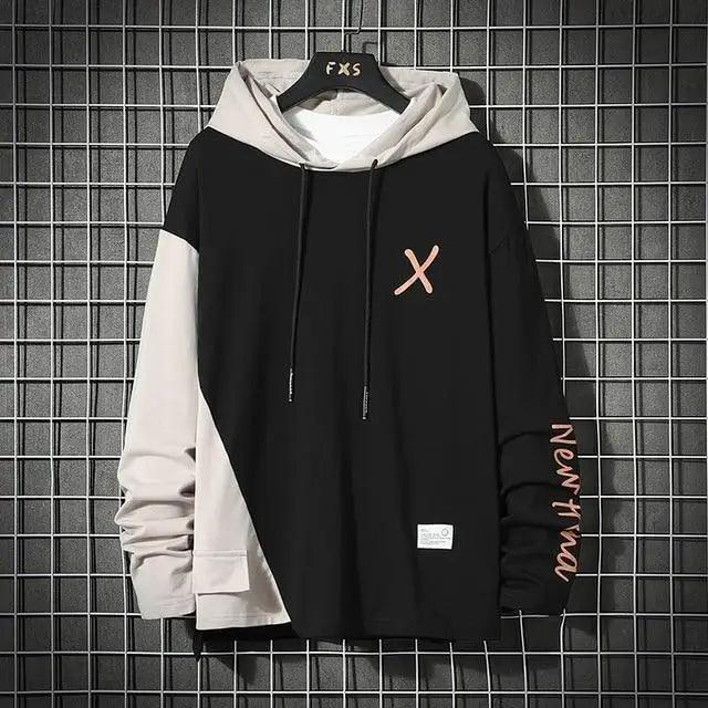 Men's Luxury Two Tone Hoodie