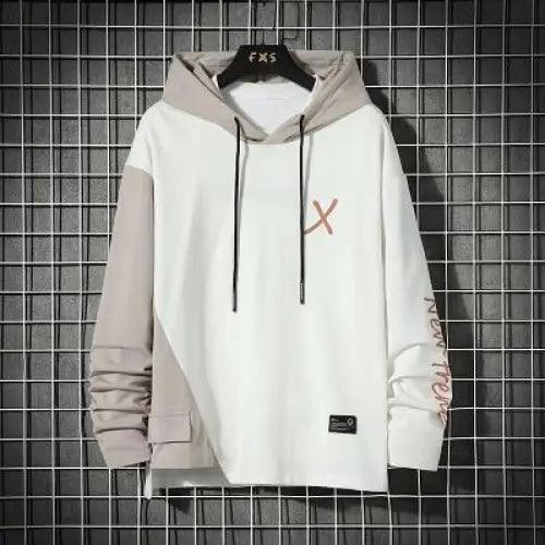 Men's Luxury Two Tone Hoodie