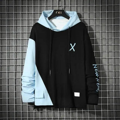 Men's Luxury Two Tone Hoodie