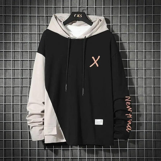 Men's Luxury Two Tone Hoodie